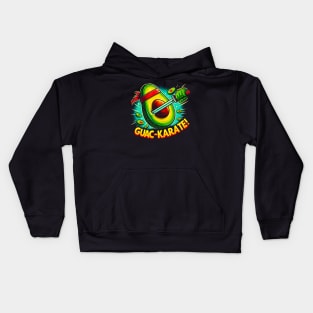 Guac Karate ! Avocado Lover funny Gift Kids Hoodie